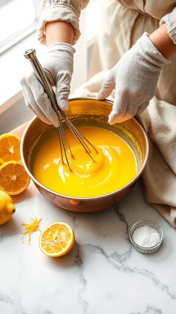 restore lemon emulsion stability