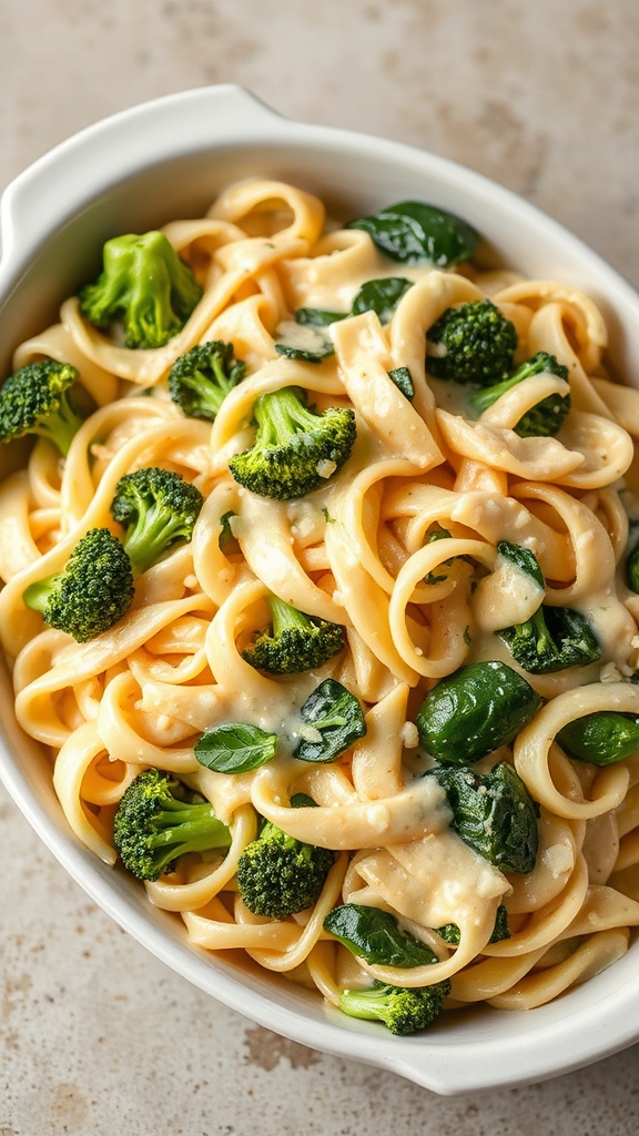 rich alfredo casserole ingredients