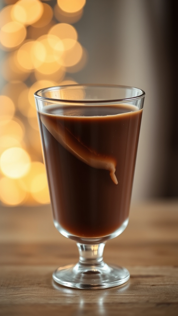 rich chocolate fudge elixir