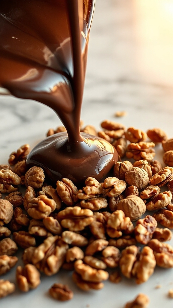 rich chocolate walnut blend