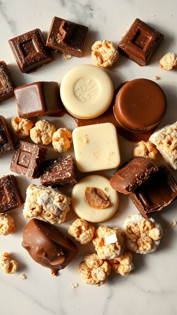 rich exotic chocolate variations