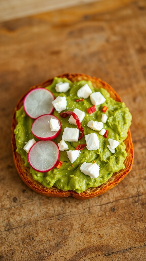ripe avocado toast variations