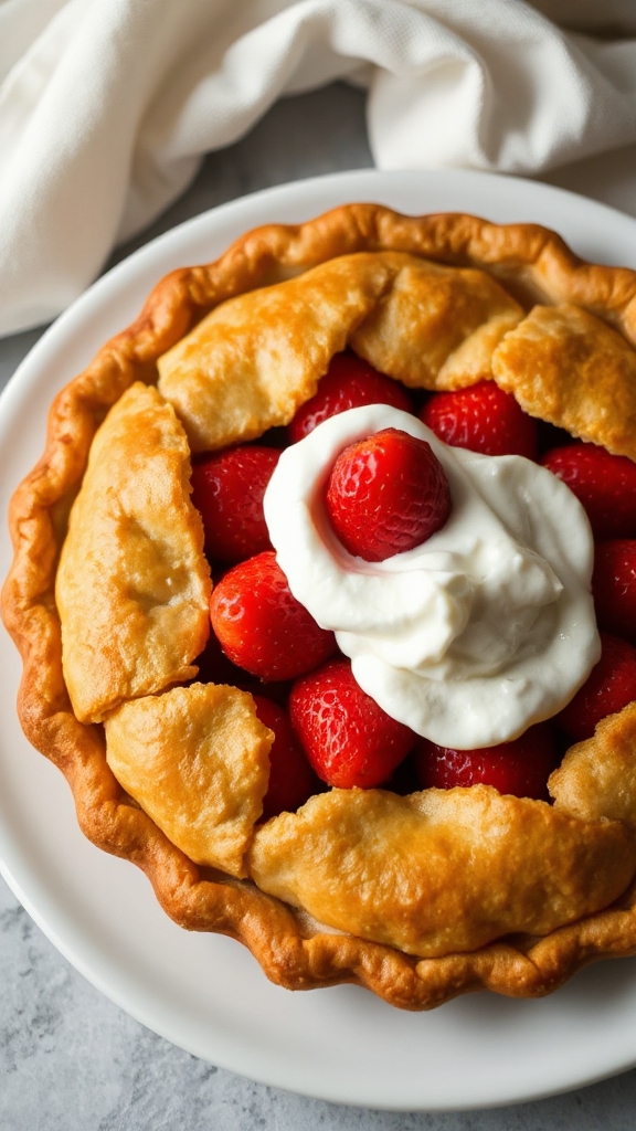 ripe berries buttery crust