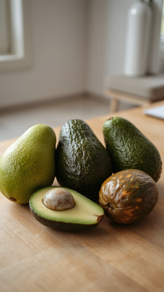 ripeness cues for avocados