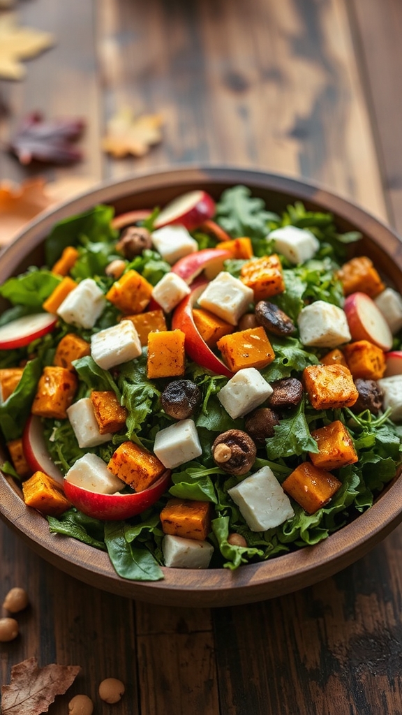 roasted butternut squash salad