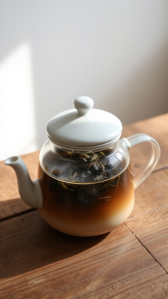 robust black tea infusion