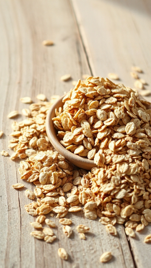 rolled oats heart benefits