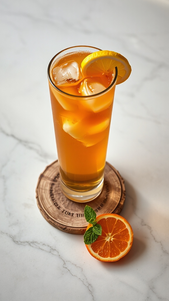 rum brandy gin orgeat