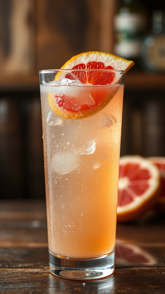 rum infused paloma tweaks