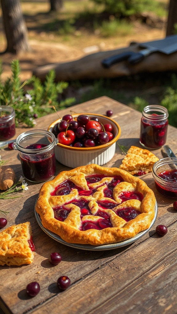 rustic montana berry delights