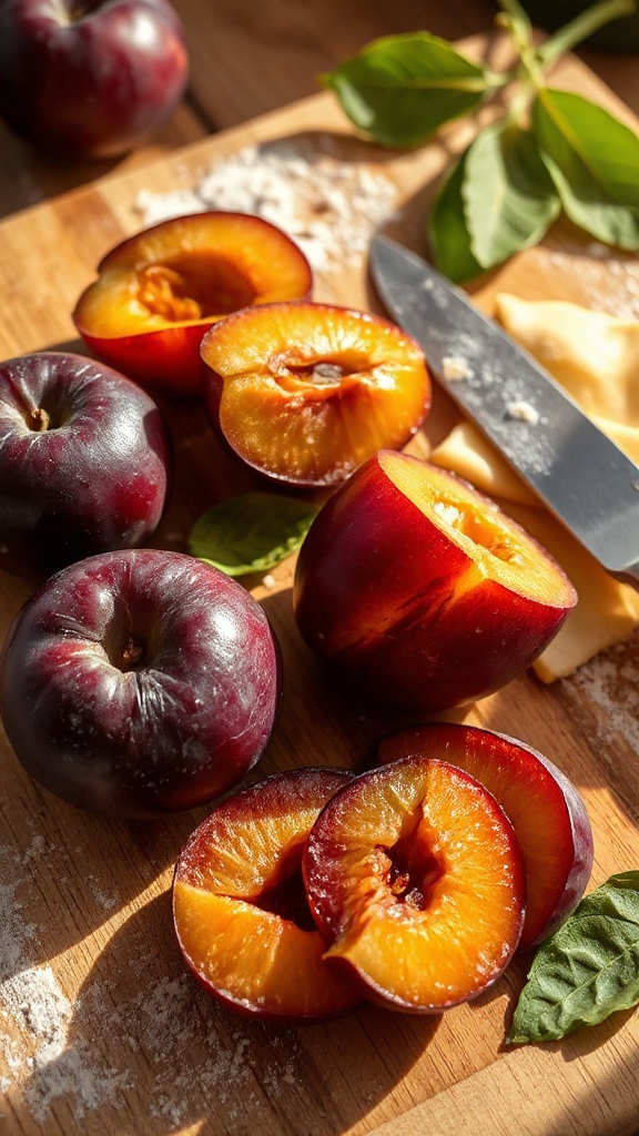 rustic plum galette california