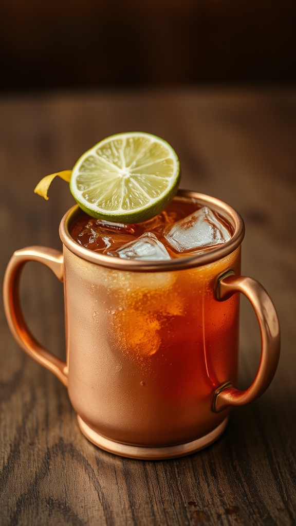 rye whiskey ginger mule