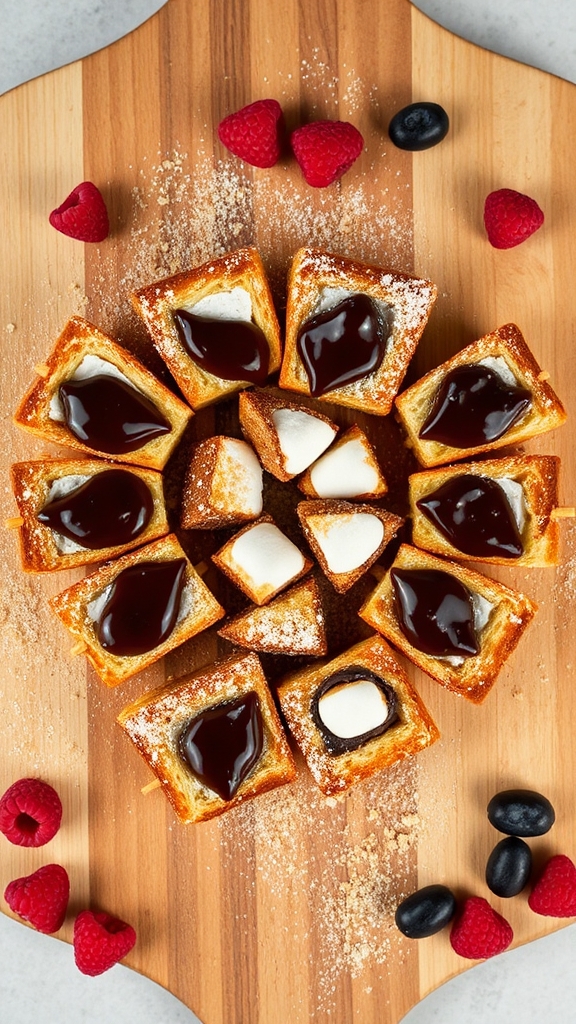 s mores stuffed french toast