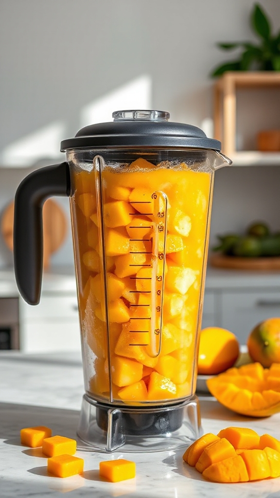 safe mango blending techniques
