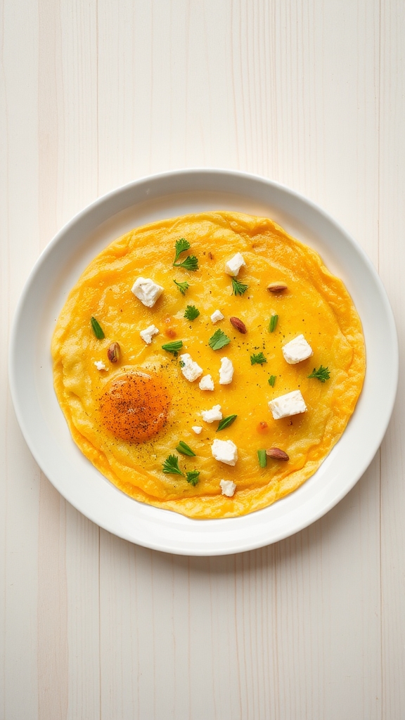 saffron rosewater persian omelette