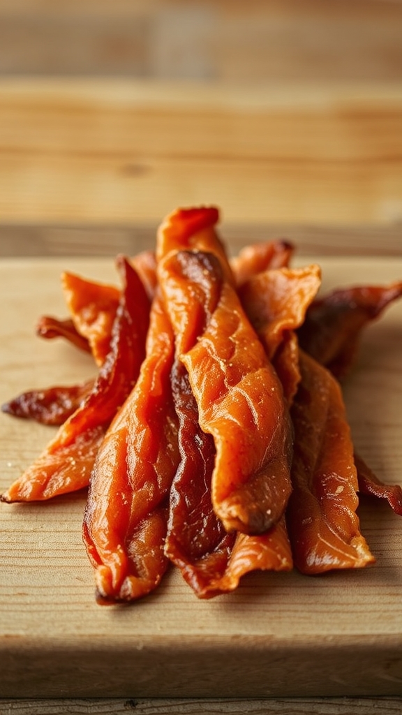 salmon jerky flavor variations