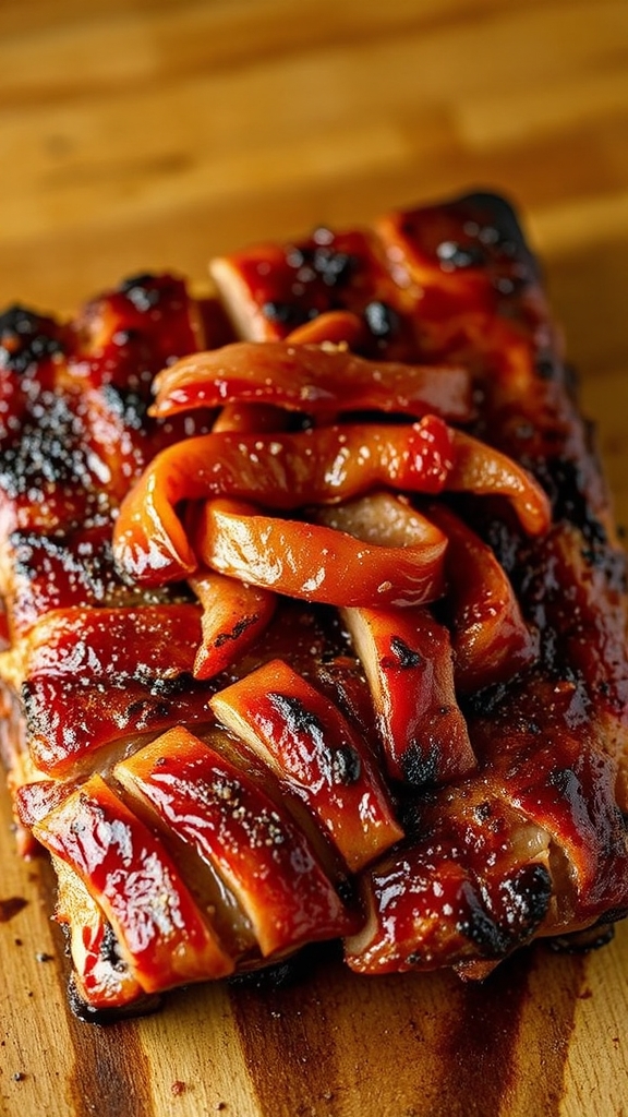 salt pepper bacon ribs