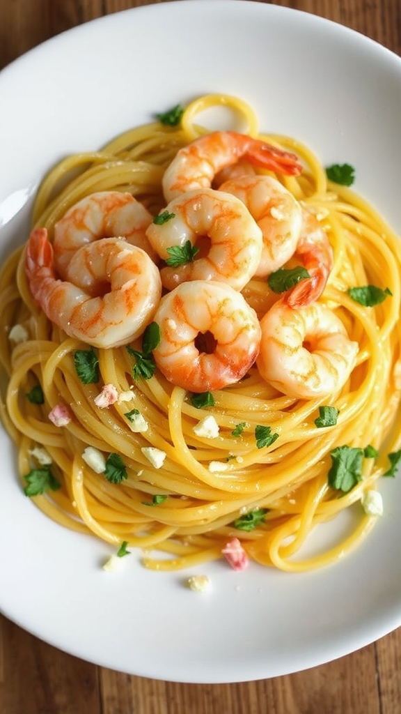 saltwater taffy shrimp scampi