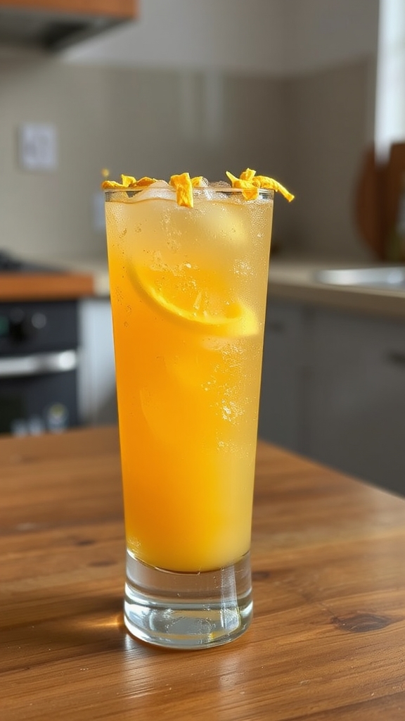 satsuma juice vodka fizz