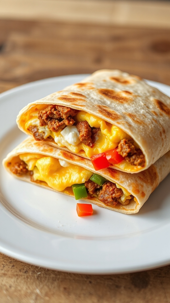 savory breakfast quesadilla ingredients