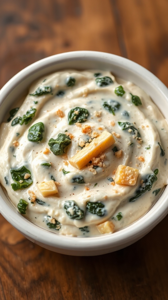 savory spinach artichoke blend
