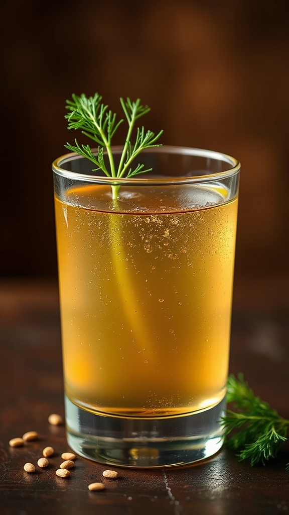 scandinavian caraway medicinal elixir