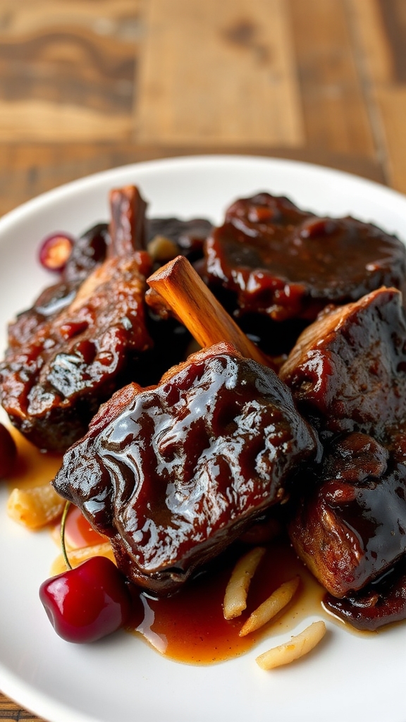 sear and simmer ribs
