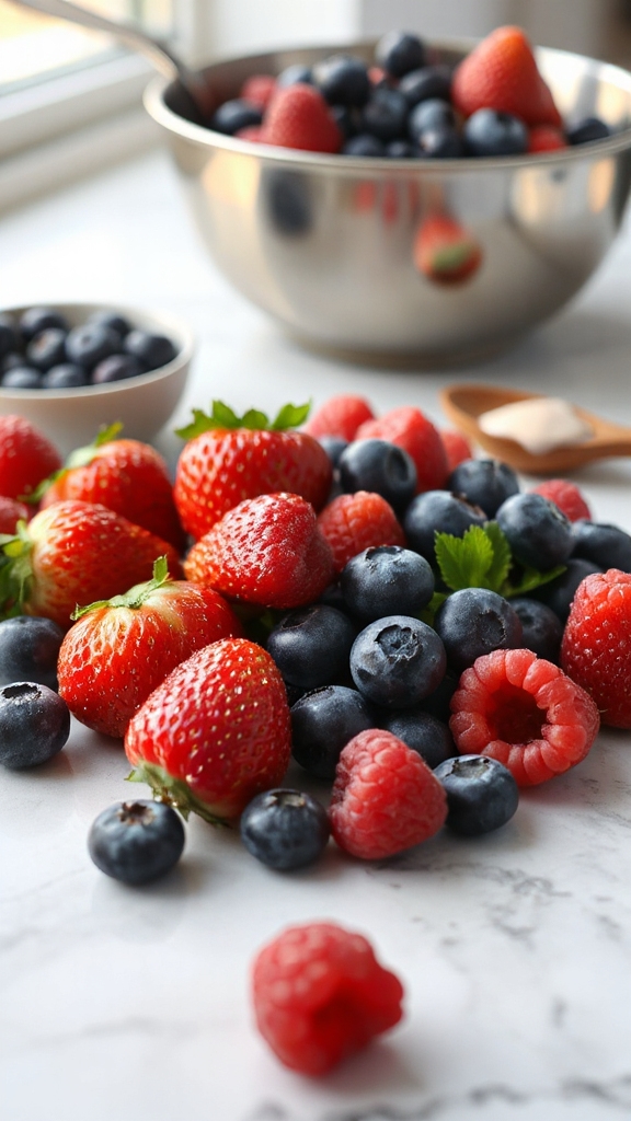 seasonal berry flavor swaps