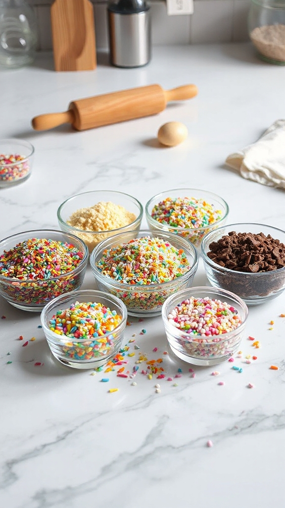 seasonal exotic sprinkle ideas