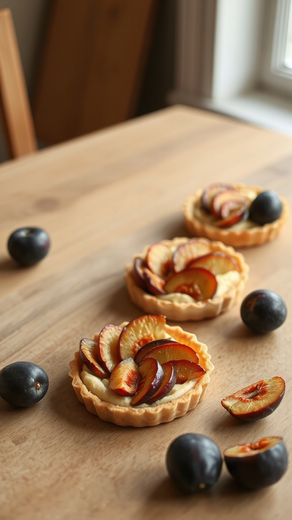 seasonal fruit tart variations