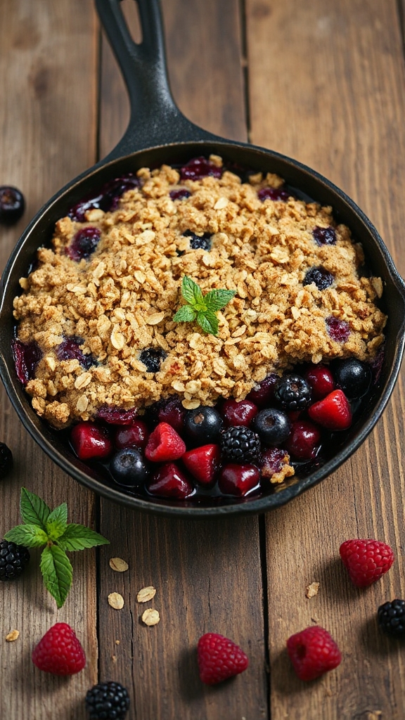 seasonal wild berry variations
