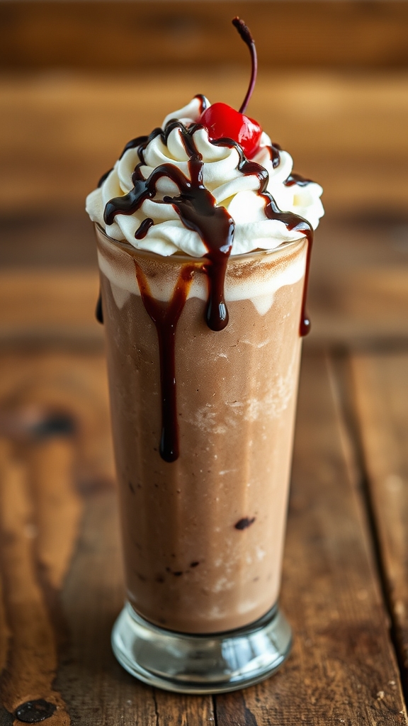 serve holiday milkshake pairings