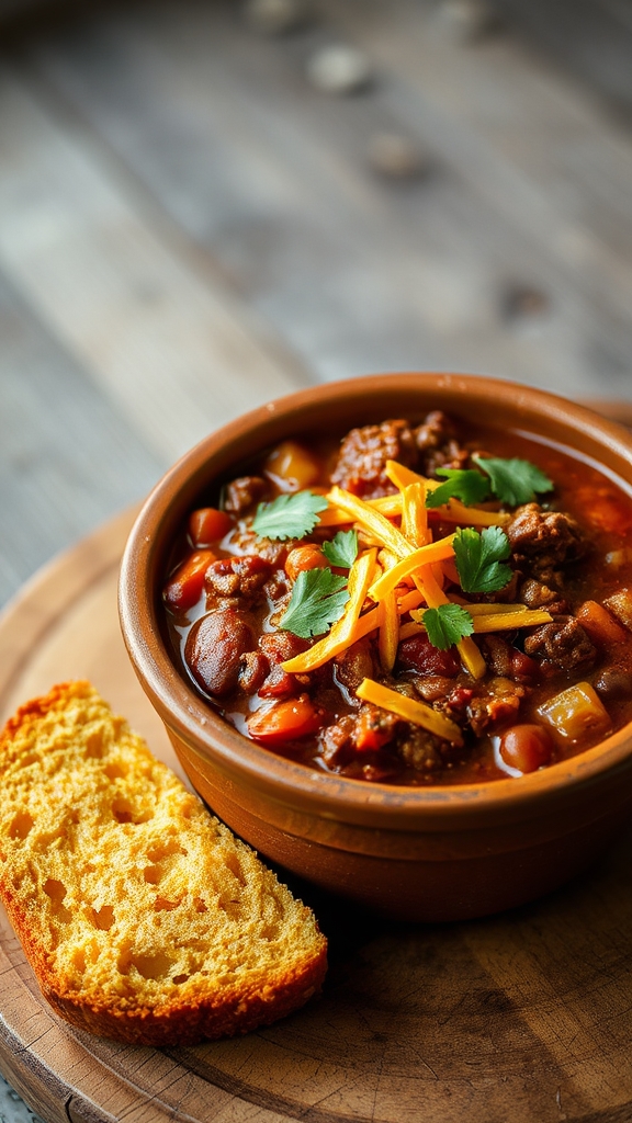 serve hot with cornbread