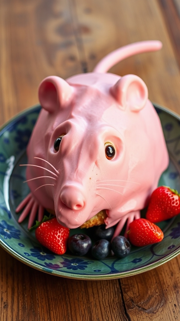 serve warm with berries