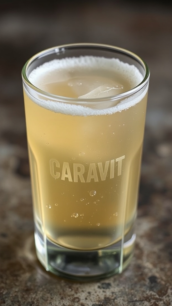 shake caraway aquavit drink
