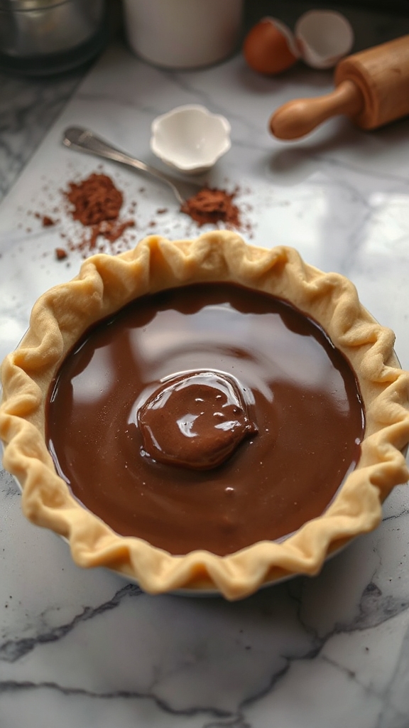 silky filling flaky crust