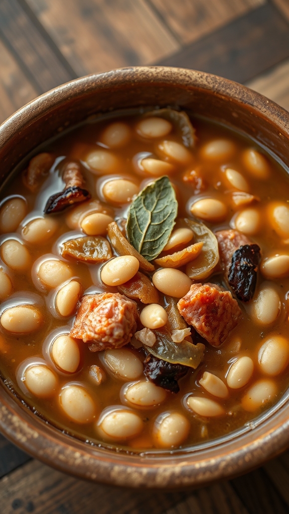 simmer soaked pinto beans