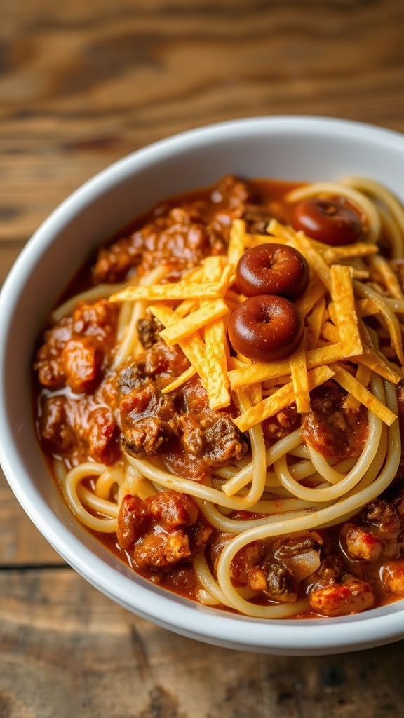 simmering spiced cincinnati chili