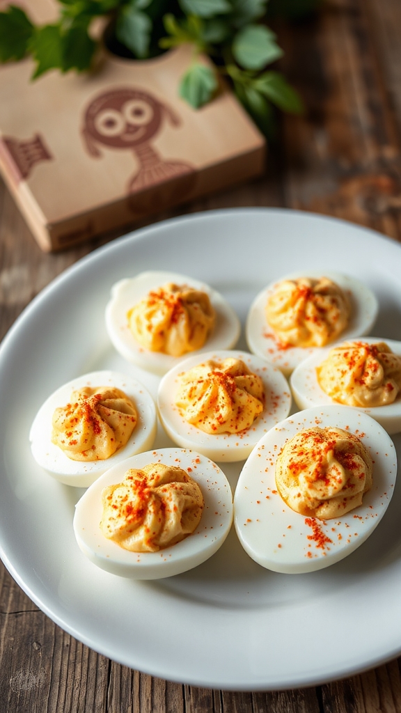 smoked deviled egg variations