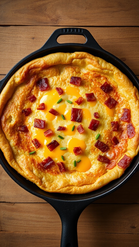 smoked gouda bacon pancake