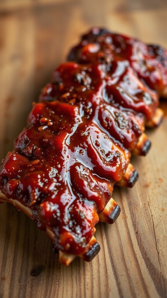 smoky tangy baby back ribs