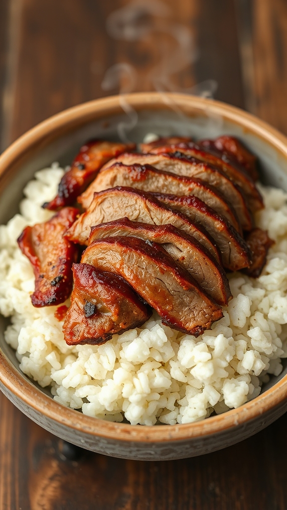 smoky texas brisket bowl