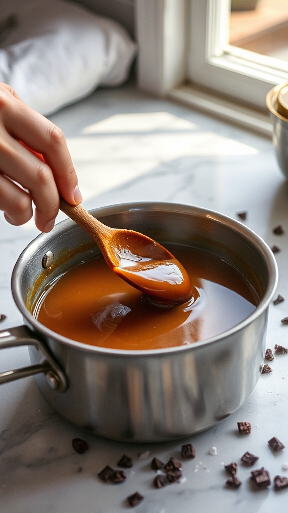 smooth caramel texture revival