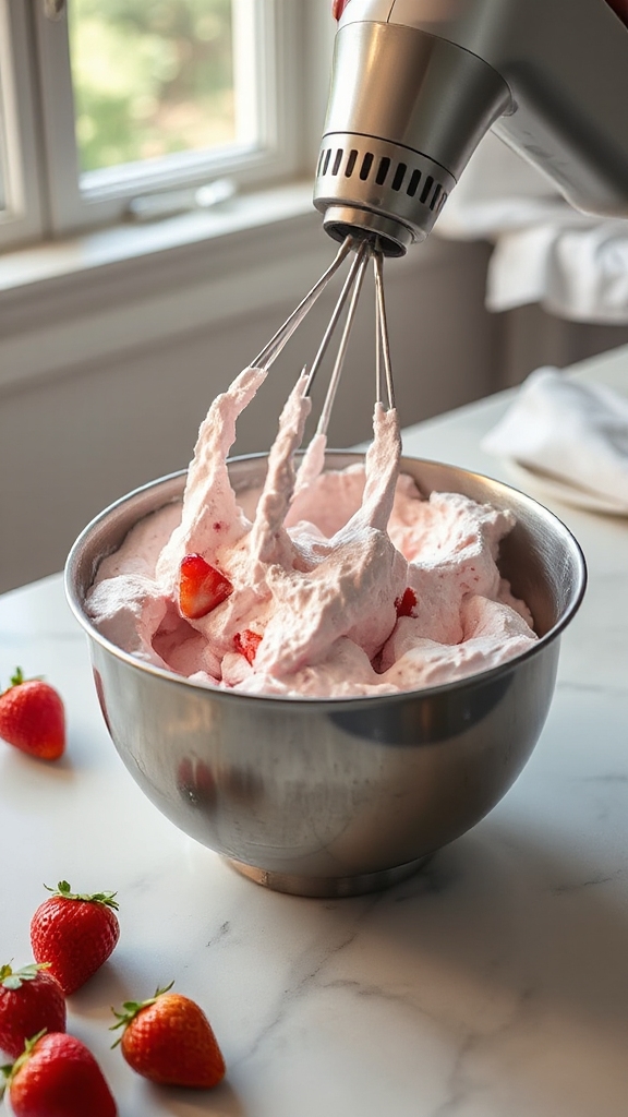smoothing marshmallow fluff texture