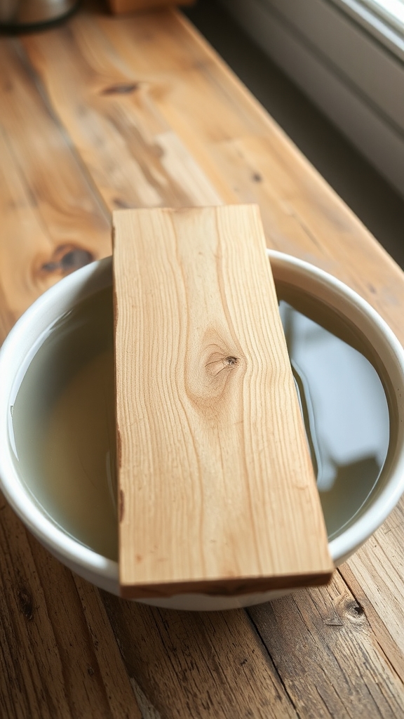 soak cedar plank beforehand