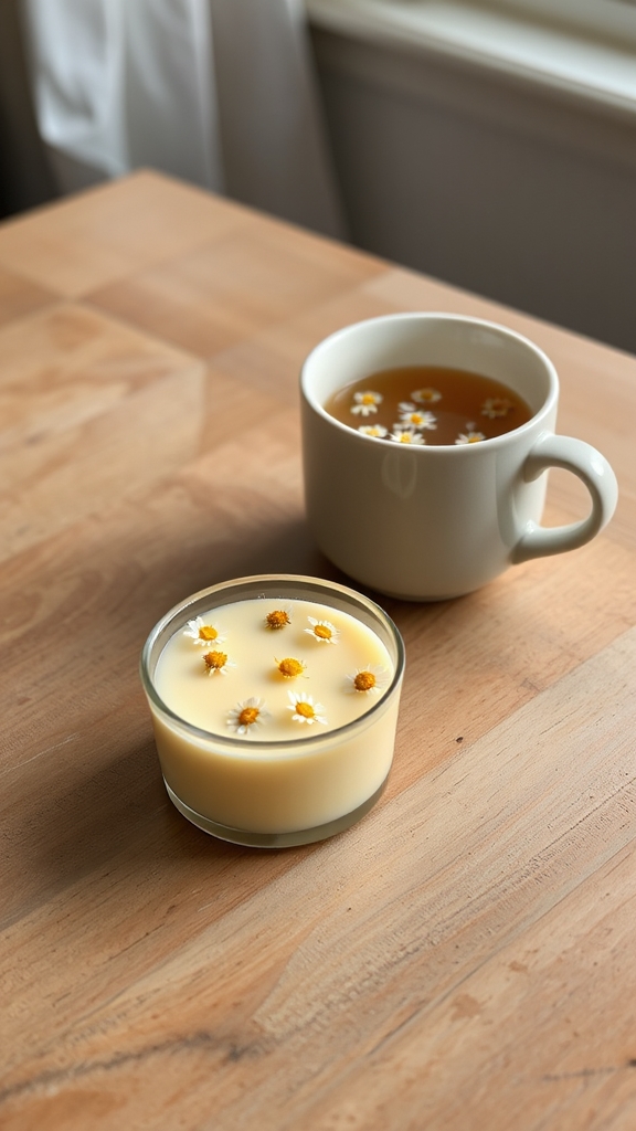 soothing floral tea pairings