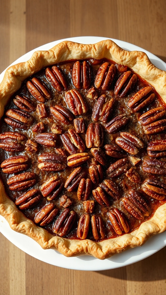 southern bourbon pecan pie