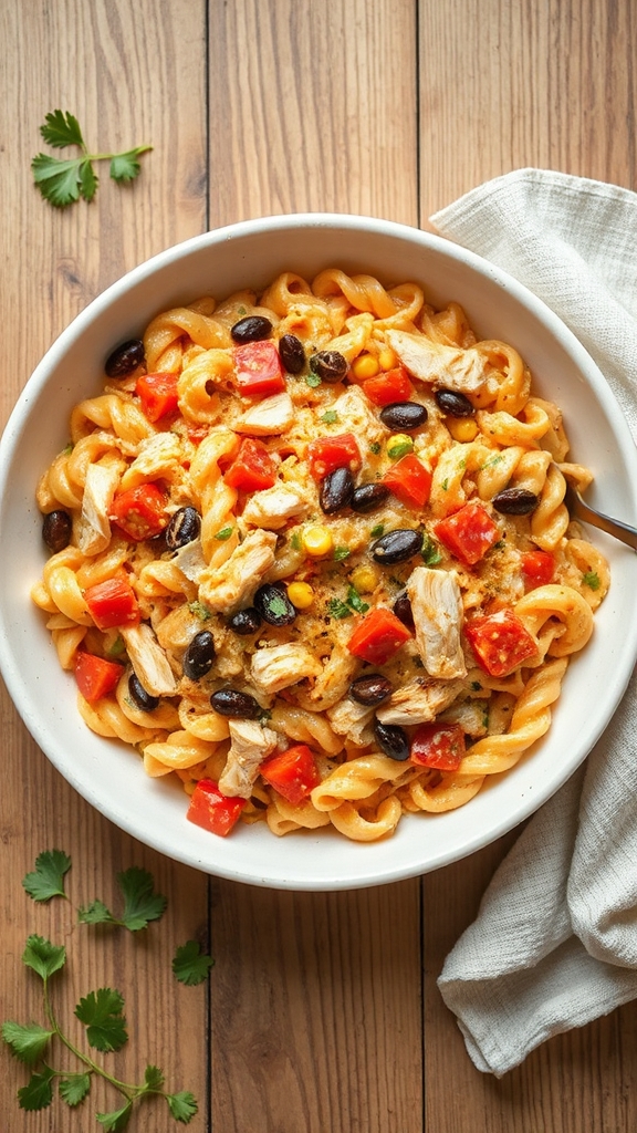 southwest ranch chicken pasta