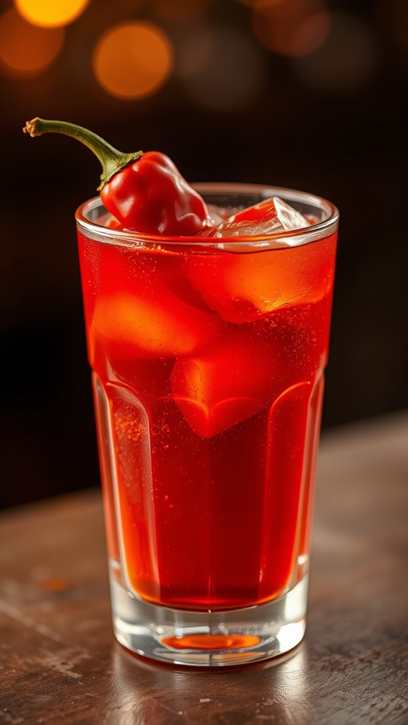 southwestern red chile vodka