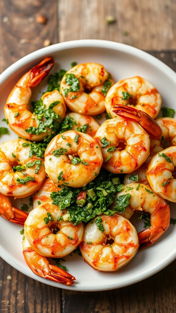 southwestern shrimp chimichurri blend